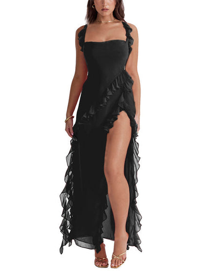 Osveci Ruffled Dress - Blaq Aesthetics