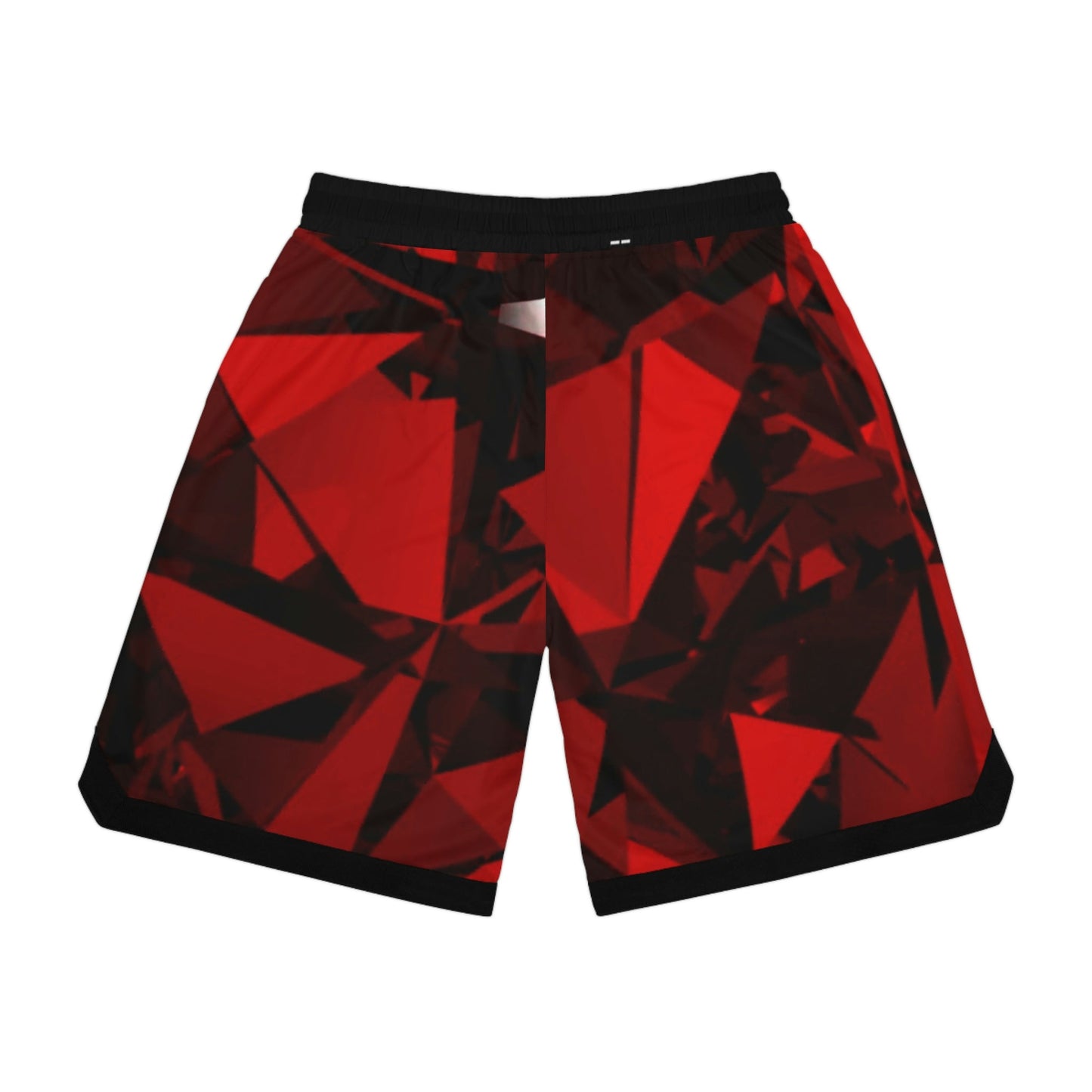 Ruby Red Basketball Shorts Blaq Aesthetics