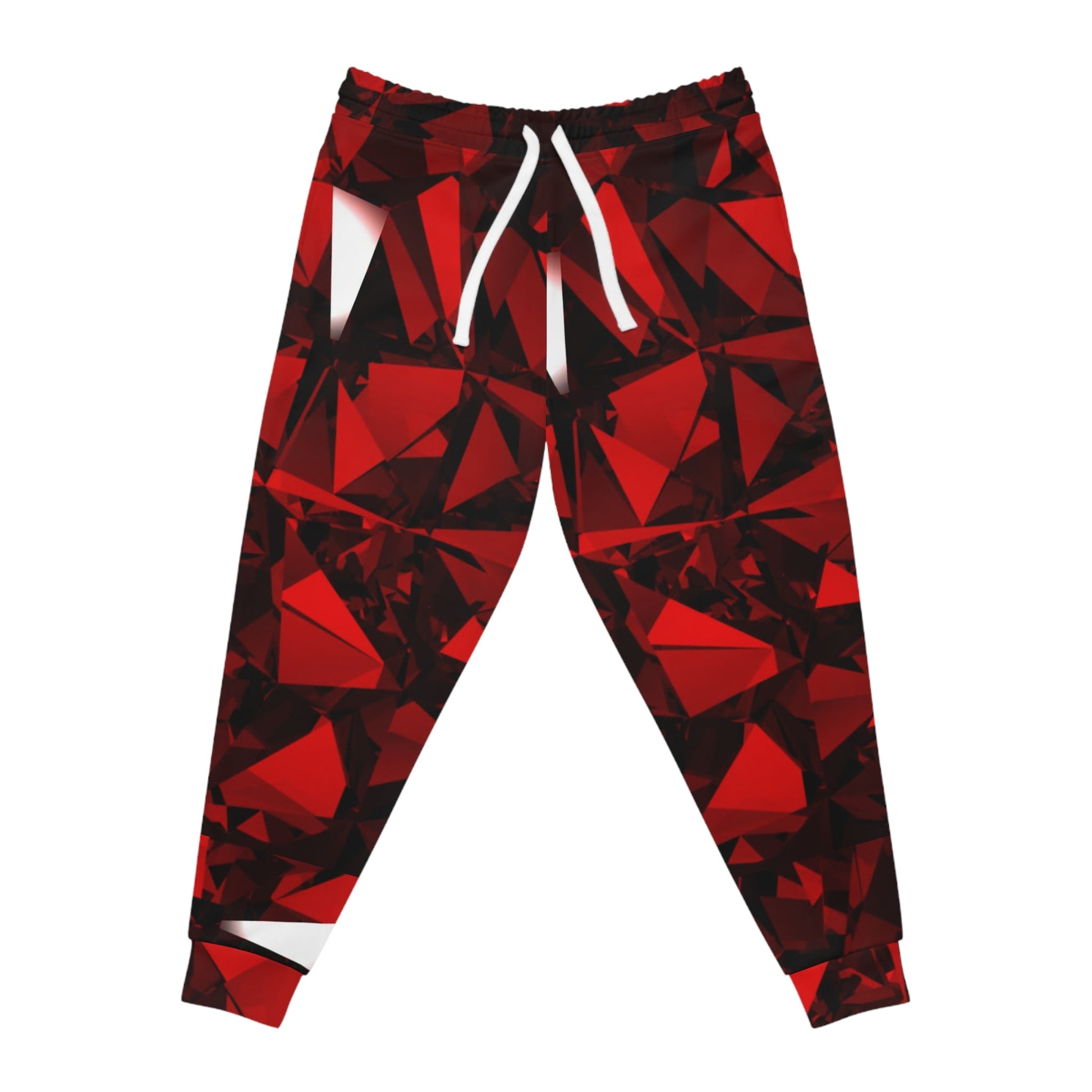 Ruby Red Joggers Blaq Aesthetics