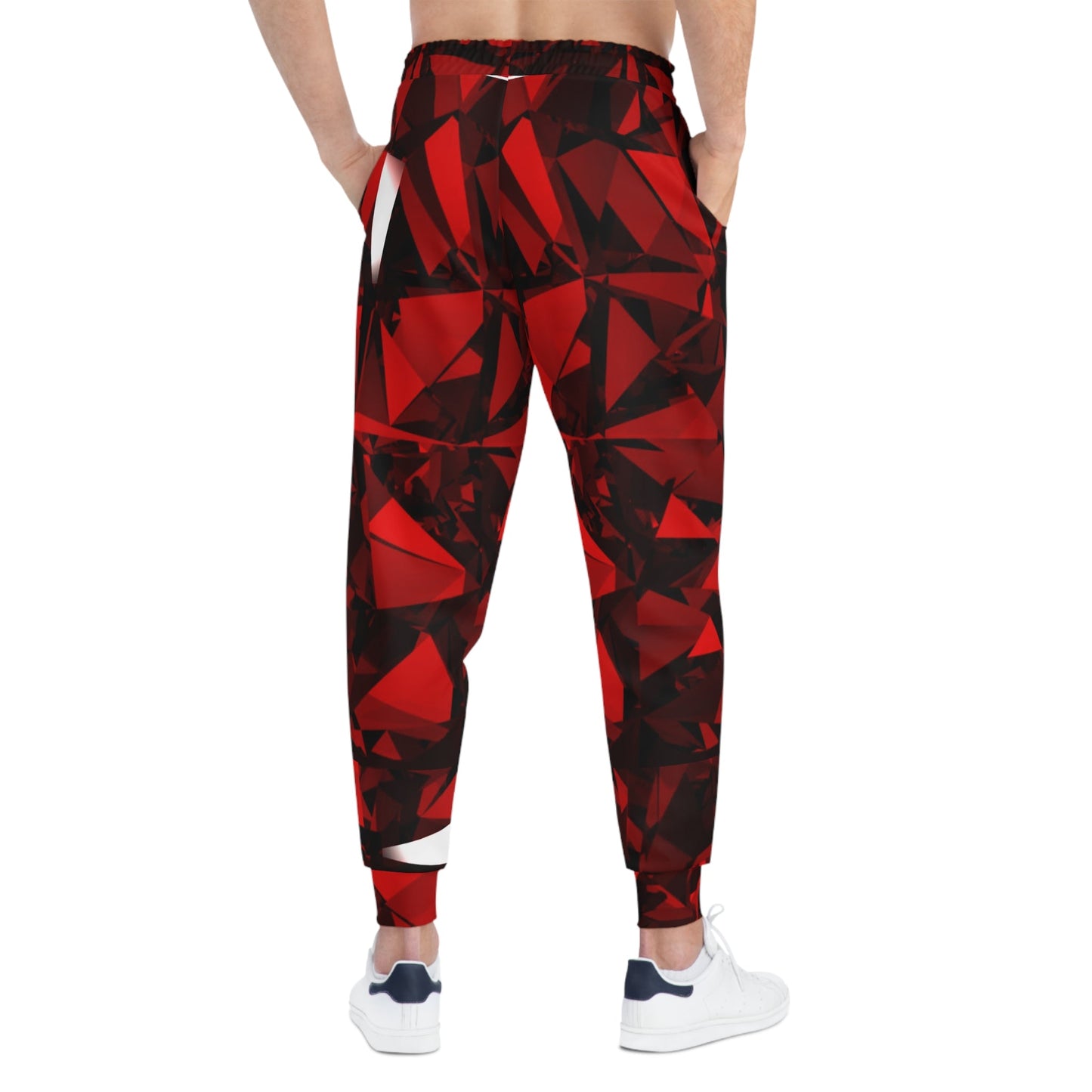 Ruby Red Joggers Blaq Aesthetics