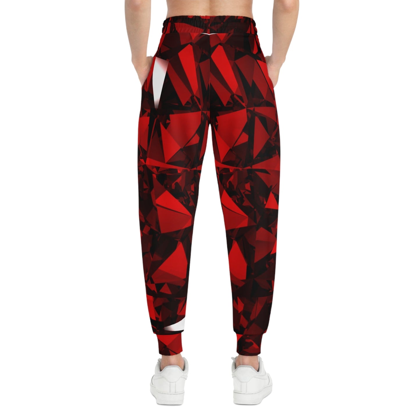 Ruby Red Joggers Blaq Aesthetics