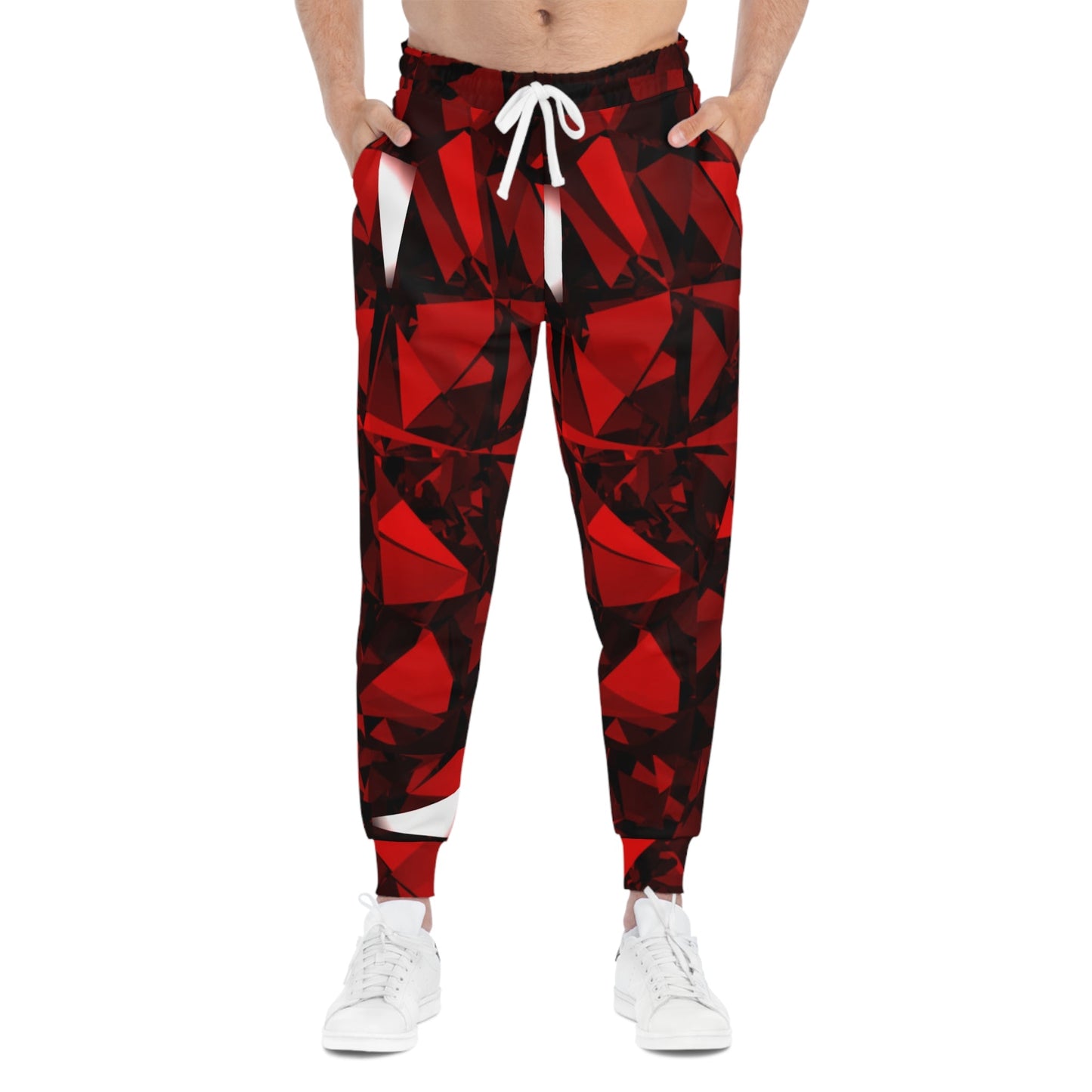 Ruby Red Joggers Blaq Aesthetics