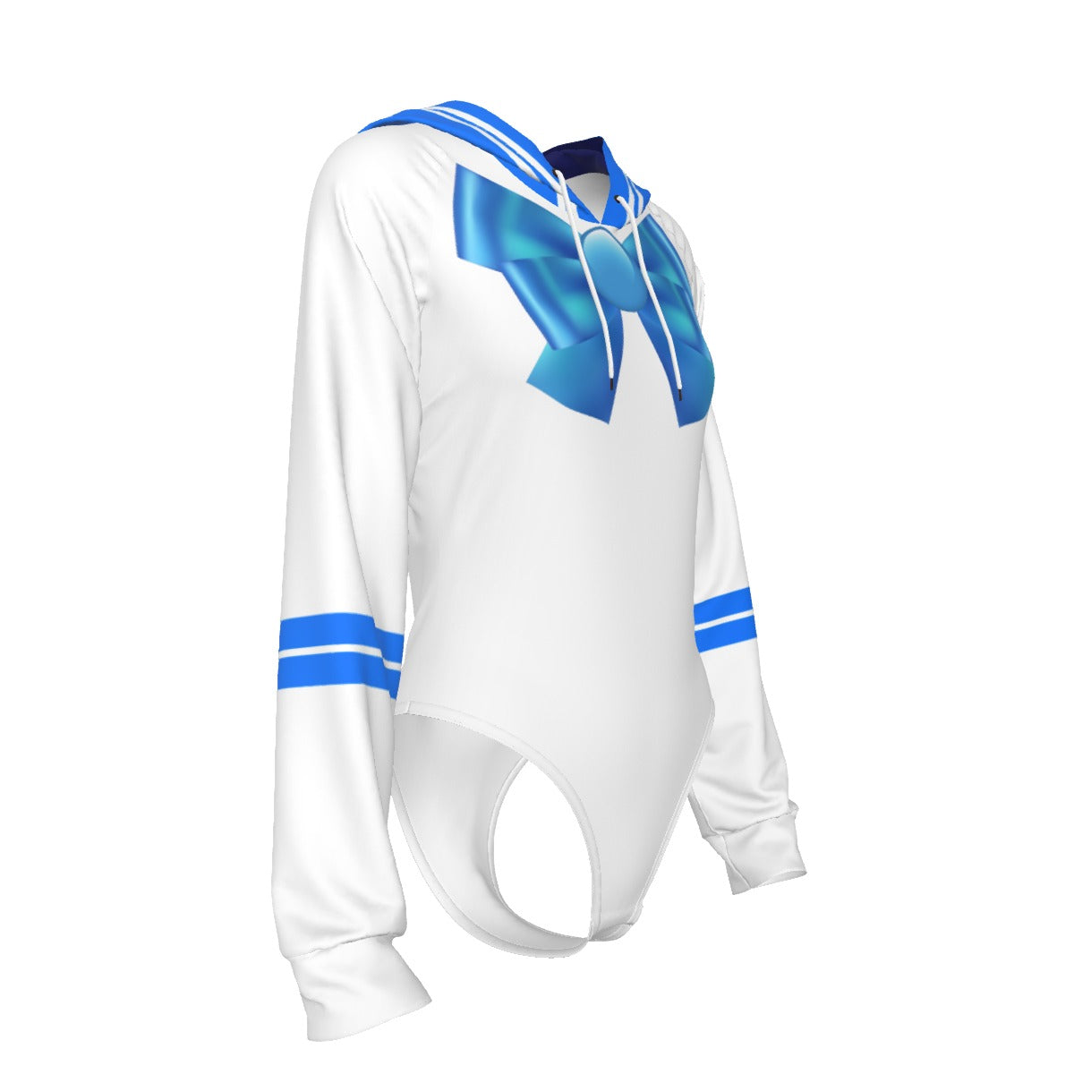 Sailor Light Blue Hoodie Blaq Aesthetics