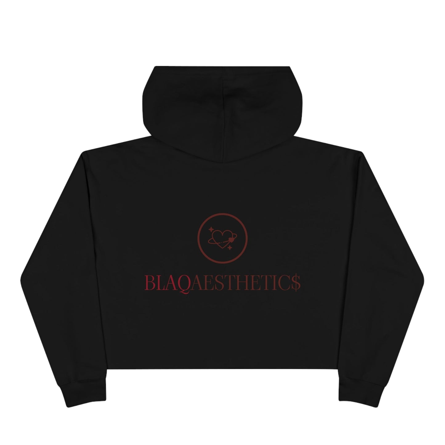 Tic Tac Crop Top Hoodie Blaq Aesthetics