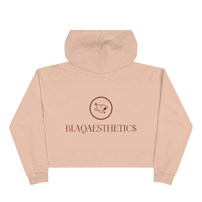 Tic Tac Crop Top Hoodie Blaq Aesthetics