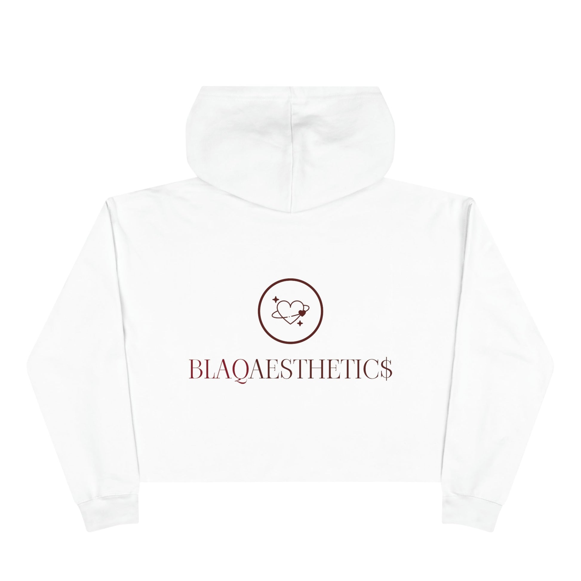 Tic Tac Crop Top Hoodie Blaq Aesthetics