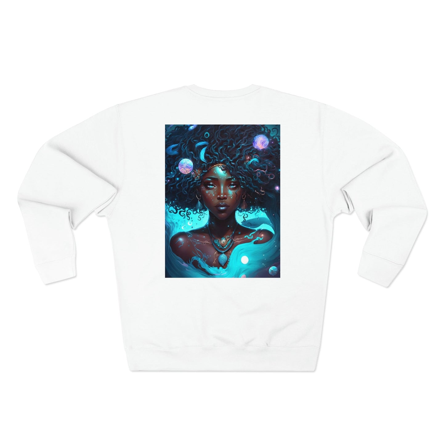 Unisex Premium Zodiac Crewneck Sweatshirt (Aquarius) Blaq Aesthetics