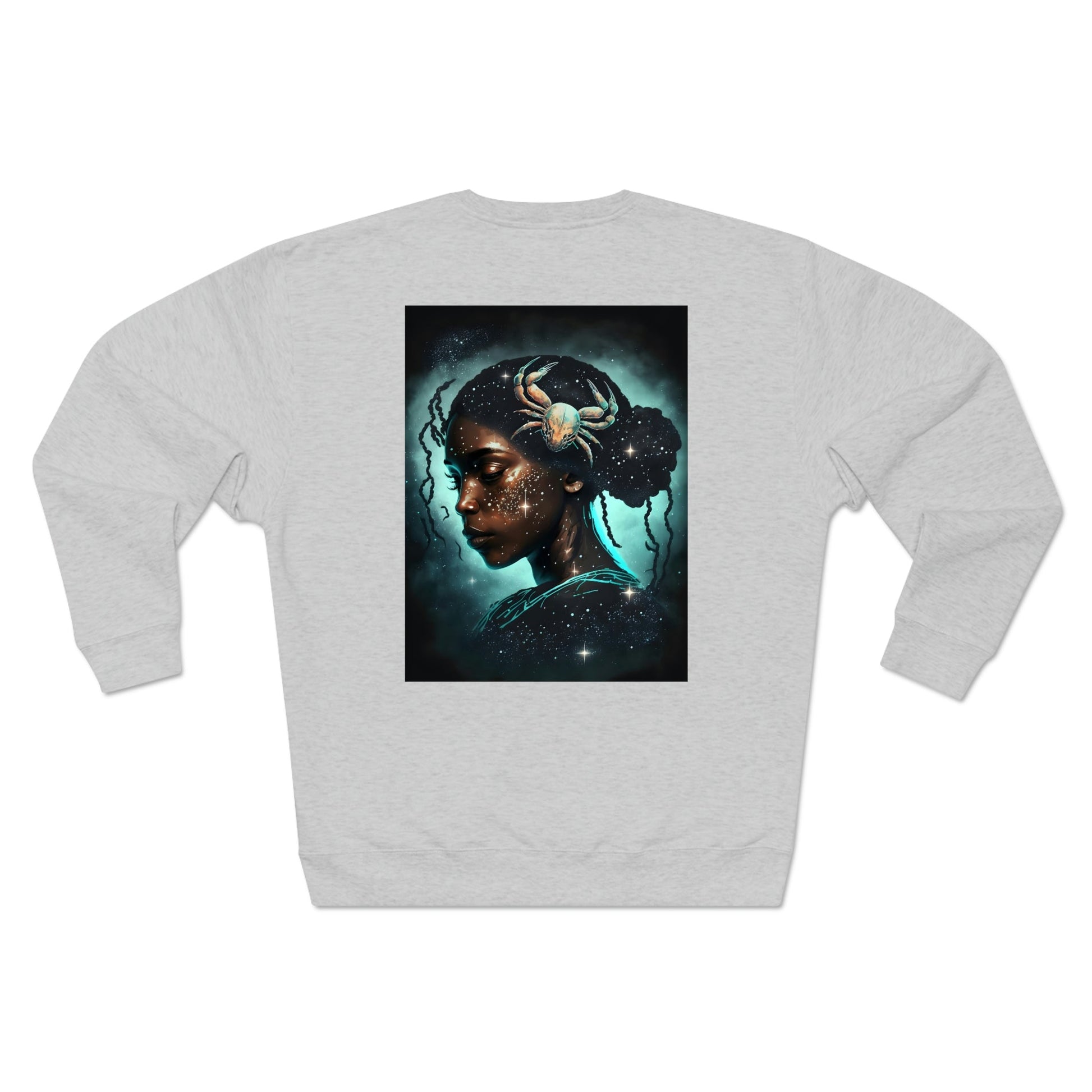 Unisex Premium Zodiac Crewneck Sweatshirt (Cancer) Blaq Aesthetics