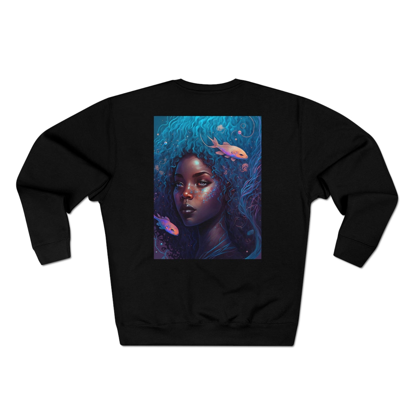 Unisex Premium Zodiac Crewneck Sweatshirt (Pisces) Blaq Aesthetics