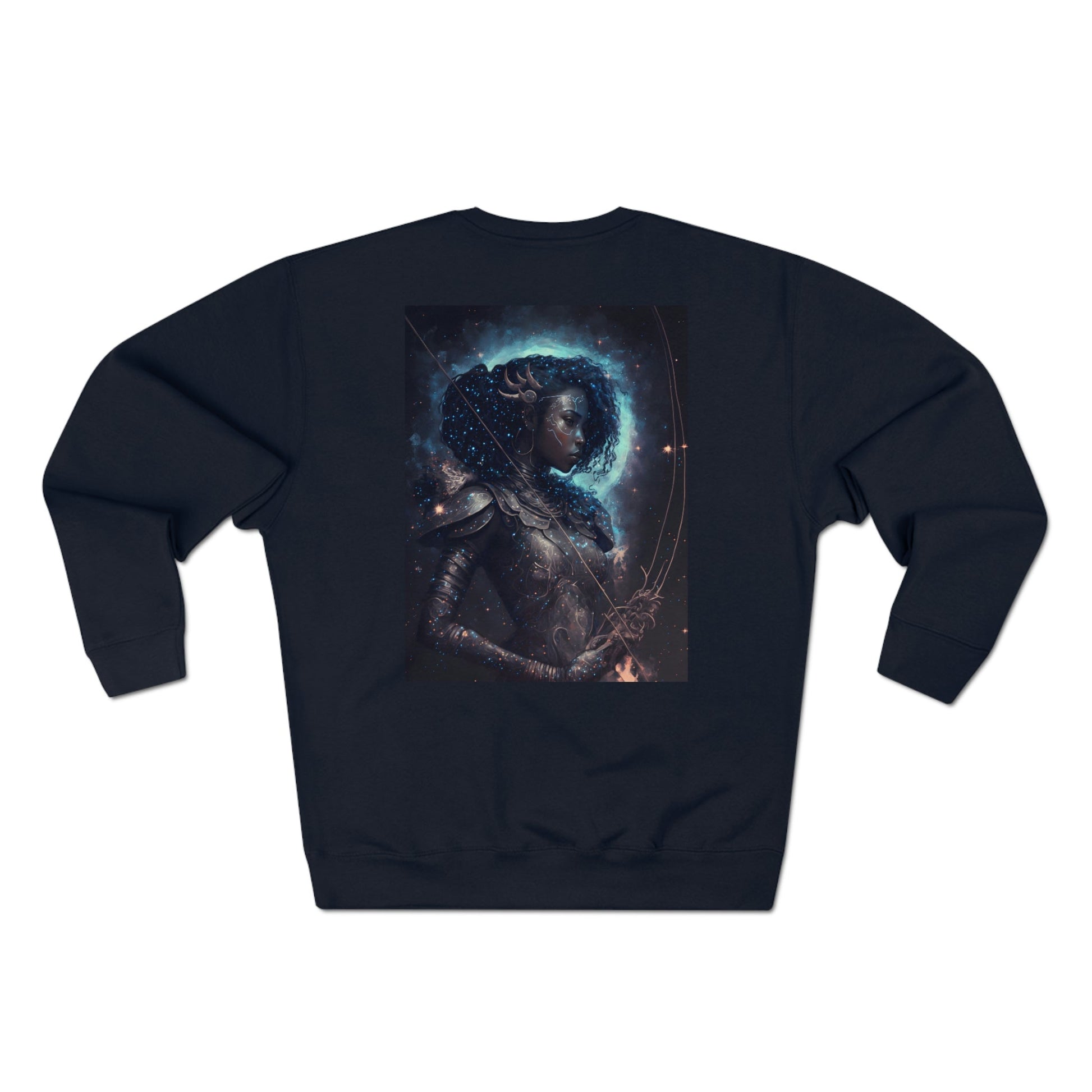 Unisex Premium Zodiac Crewneck Sweatshirt (Sagittarius) Blaq Aesthetics