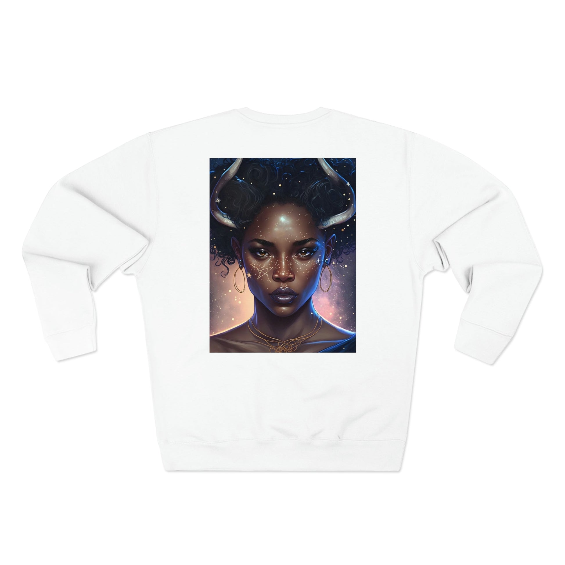 Unisex Premium Zodiac Crewneck Sweatshirt (Taurus) Blaq Aesthetics