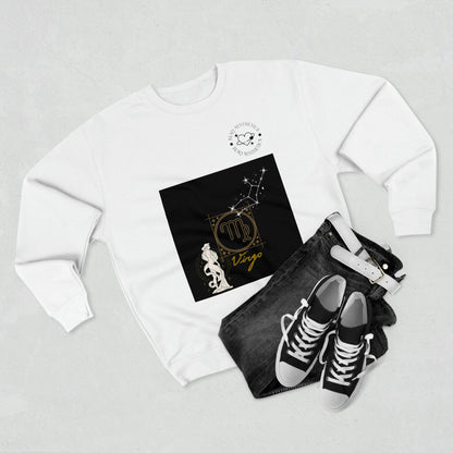 Unisex Premium Zodiac Crewneck Sweatshirt (Virgo) Blaq Aesthetics