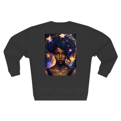 Unisex Premium Zodiac Crewneck Sweatshirt (Virgo) Blaq Aesthetics