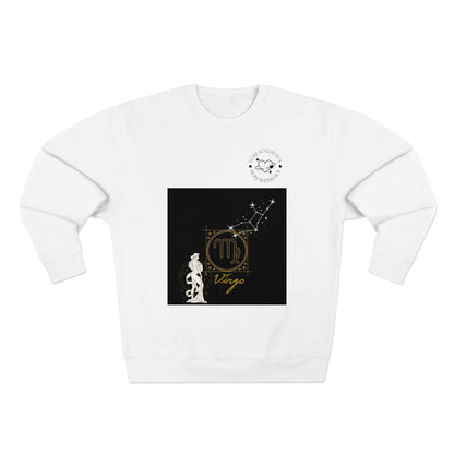 Unisex Premium Zodiac Crewneck Sweatshirt (Virgo) Blaq Aesthetics